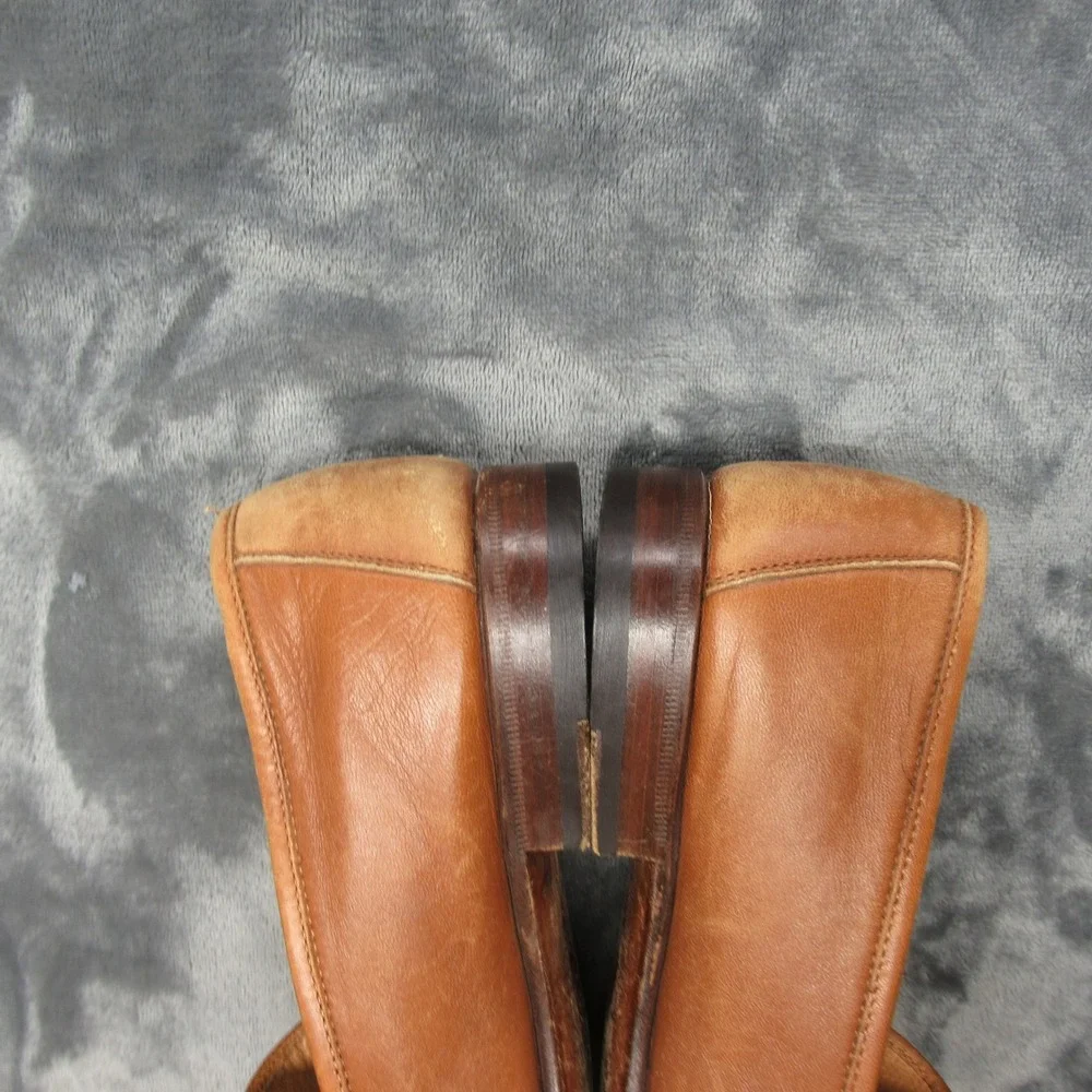 Allen Edmonds Urbino Loafers Men 8.5D Brown Leather Tassel Dress Italy Made Shoe